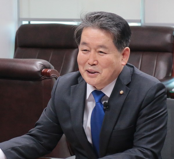 김경협 의원. 해당 의원 블로그 화면 일부.