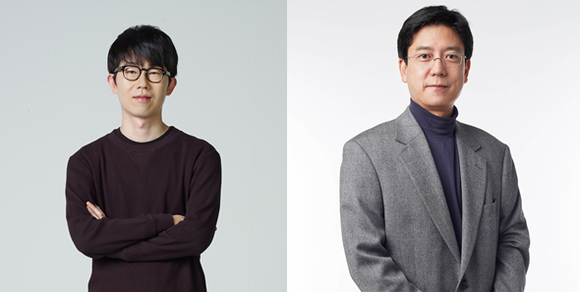 왼쪽부터 넥슨 신임 대표 내정자인 강대현 COO, 김정욱 CCO